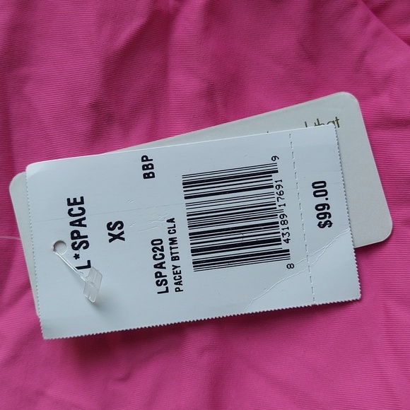 L*SPACE Pink Bikini Set XS - Picture 5 of 8